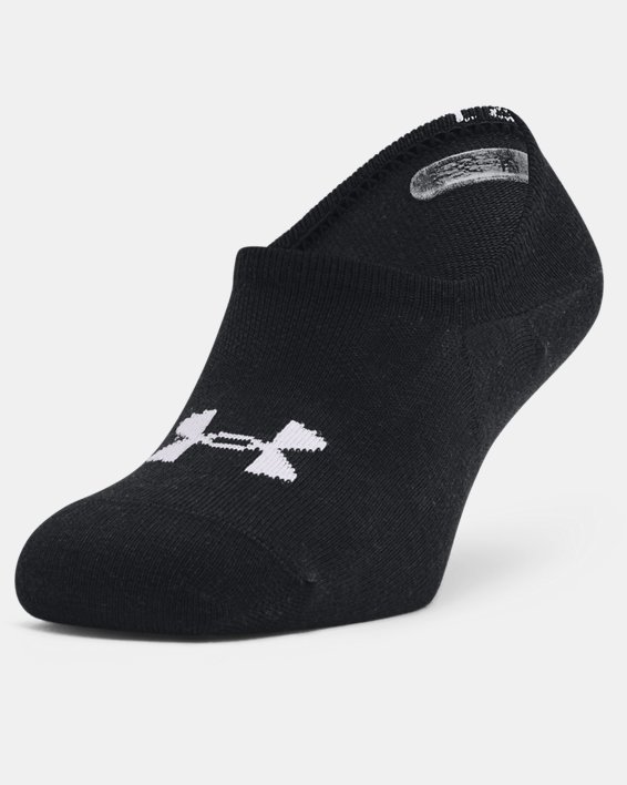 Lot de 3 paires de chaussettes ultra-basses UA Core unisexes, Black, pdpMainDesktop image number 1